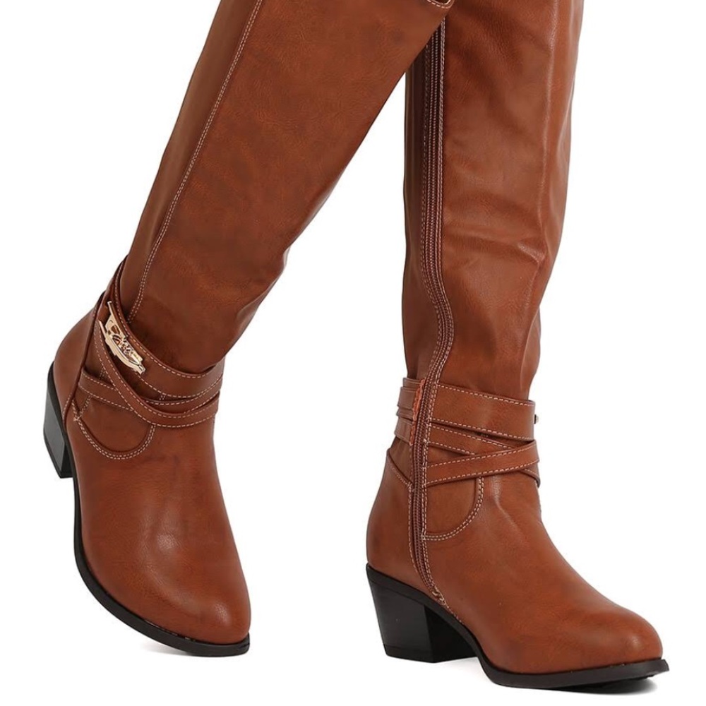 Keep it Classic Riding Boots - Cognac